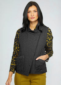 Olivia Kaleidoscope Quilt Scenic View Vest