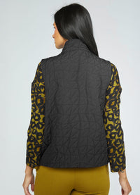 Olivia Kaleidoscope Quilt Scenic View Vest