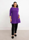 Sympli 3/4 SL Trapeze Tunic
