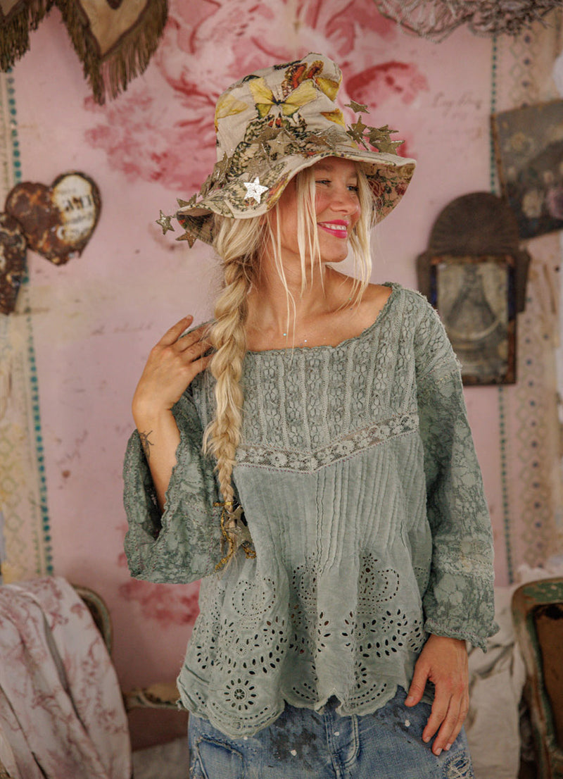 Magnolia Pearl Crochet Jodi Blouse