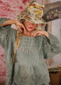 Magnolia Pearl Crochet Jodi Blouse