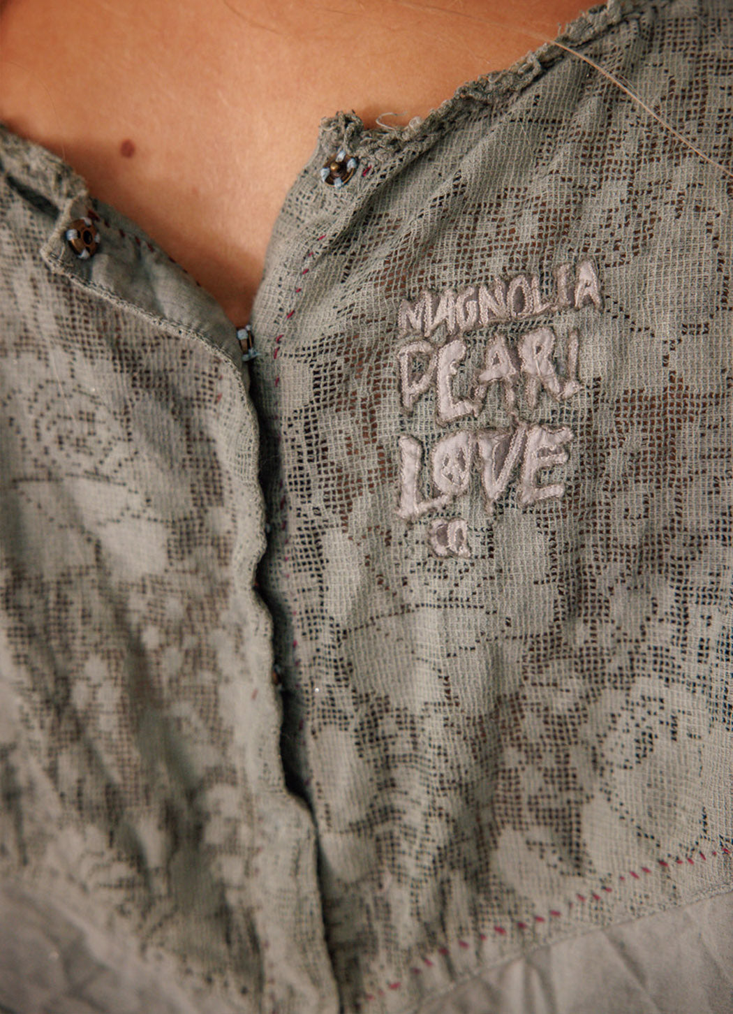 Magnolia Pearl Crochet Jodi Blouse