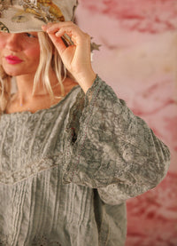 Magnolia Pearl Crochet Jodi Blouse