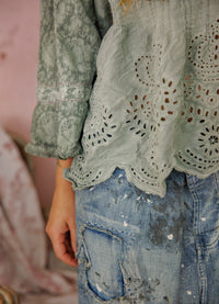 Magnolia Pearl Crochet Jodi Blouse