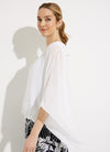 Joseph Ribkoff Two-Layer Chiffon Top