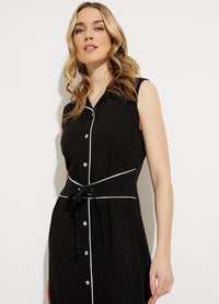 Joseph Ribkoff Belted Midi Dress