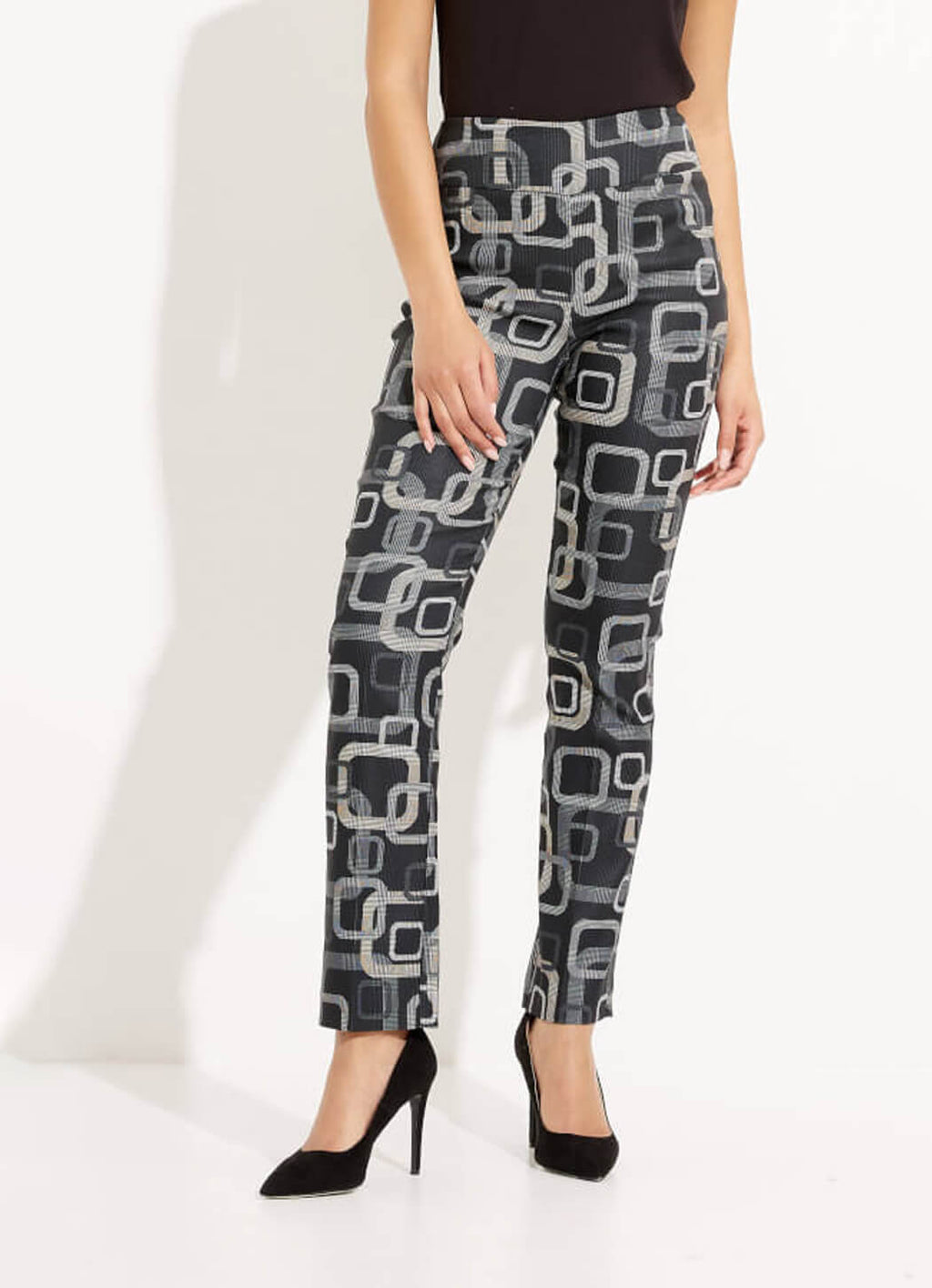 Joseph Ribkoff Abstract Motif Pants