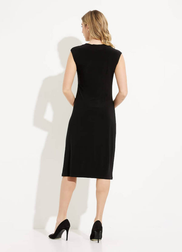 Joseph Ribkoff Draped Neck Dress