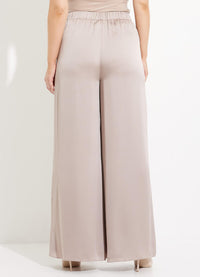 Joseph Ribkoff Wide Leg Satin Pants