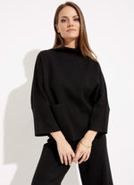 Joseph Ribkoff Funnel Collar Top