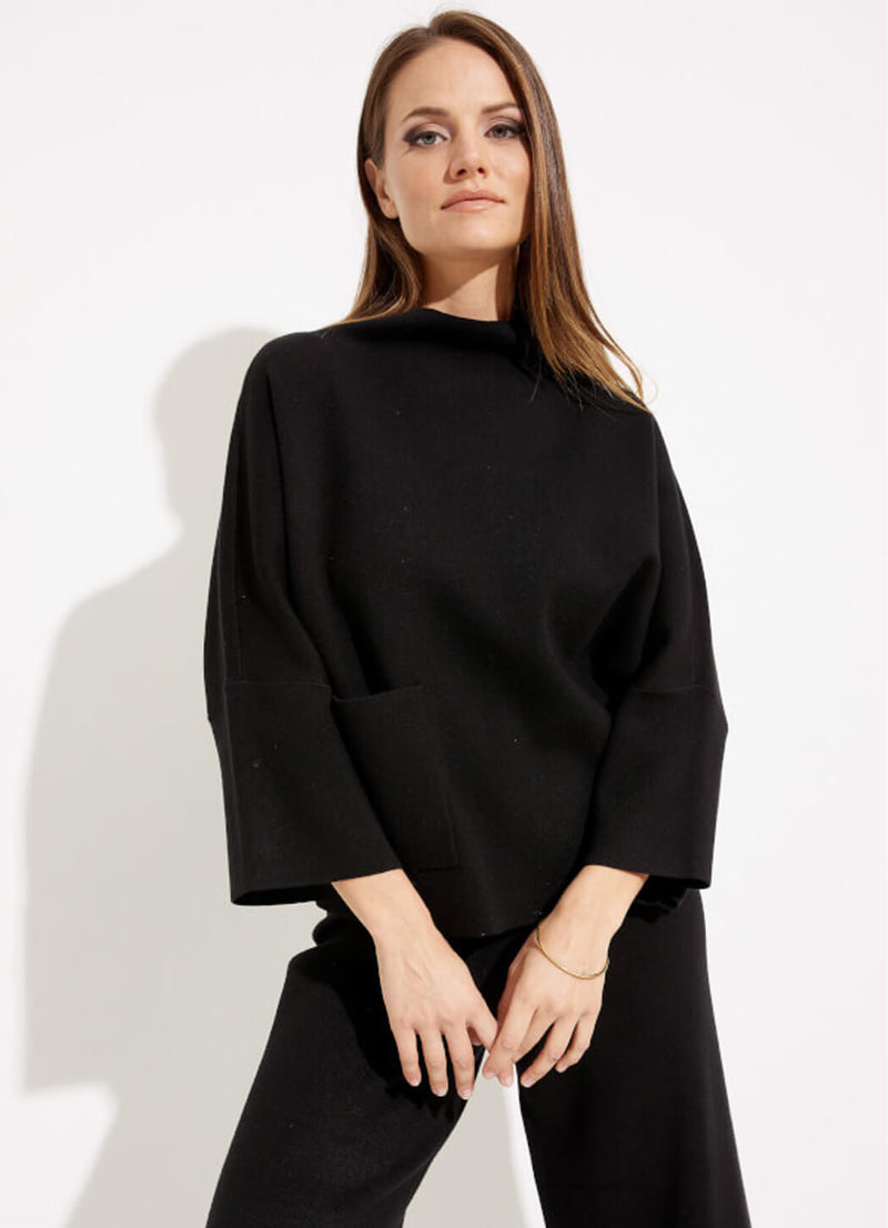 Joseph Ribkoff Funnel Collar Top