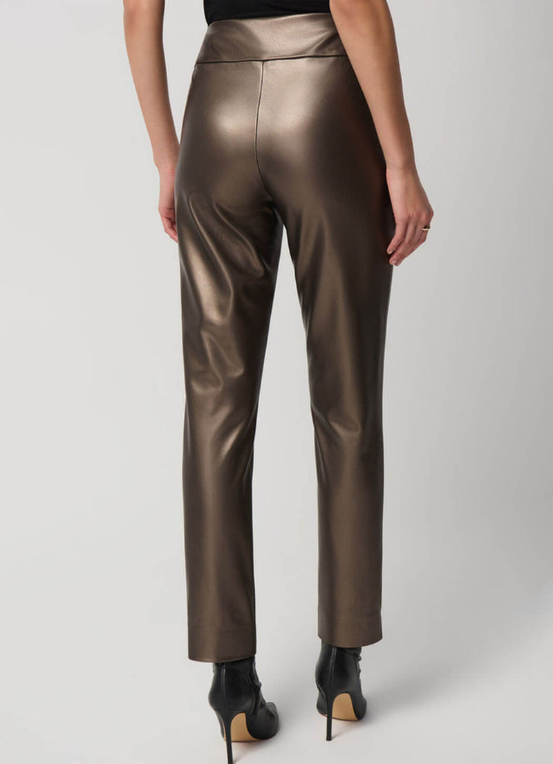 Joseph Ribkoff Metallic Contour Waist Pants