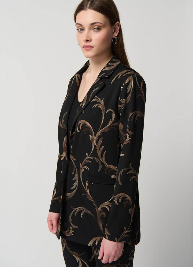 Joseph Ribkoff Baroque Print Blazer