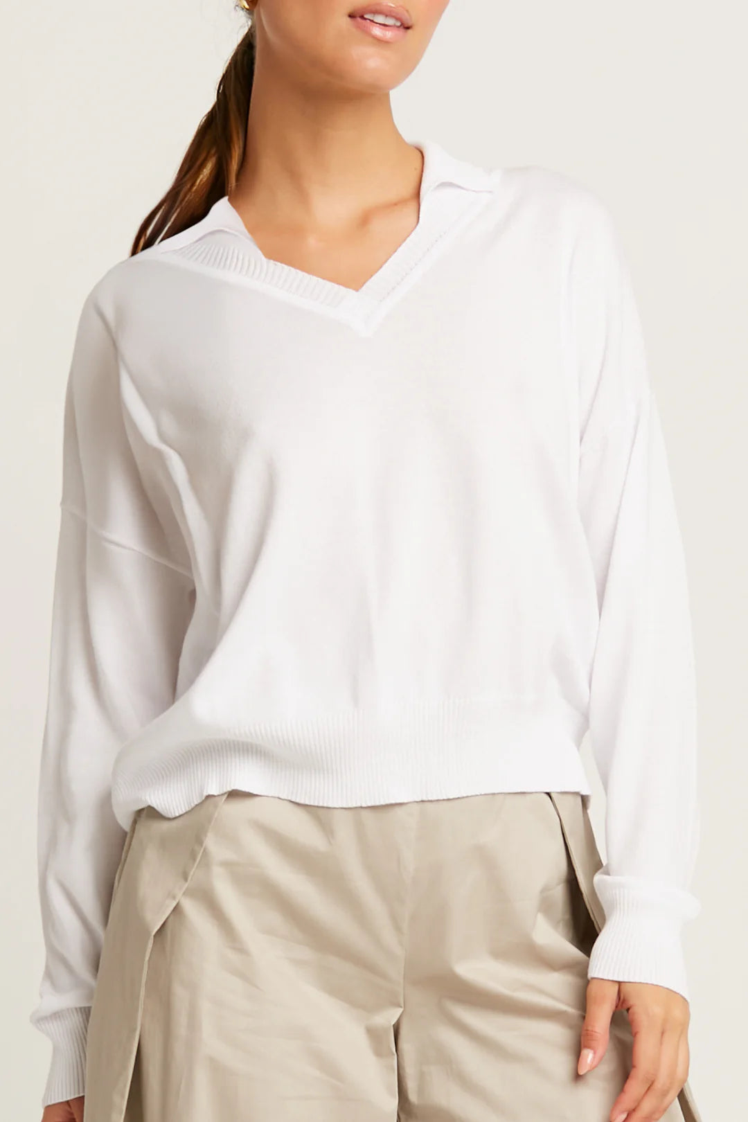 Planet Preppy V Neck Sweater
