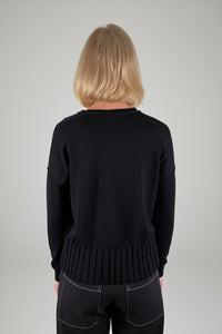 J. Society Button Cardigan