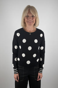 J. Society Dot Crew Sweater