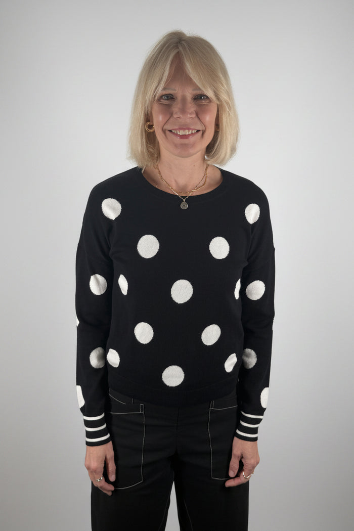 J. Society Dot Crew Sweater