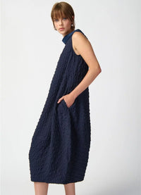Joseph Ribkoff Textured Sleeveless Cocoon Dress