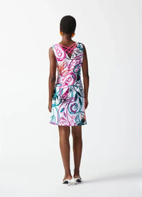 Joseph Ribkoff Sleeveless A-Line Dress
