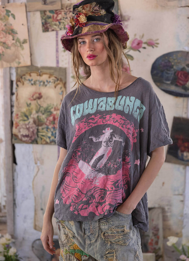 Magnolia Pearl My Spurs Cowabunga T