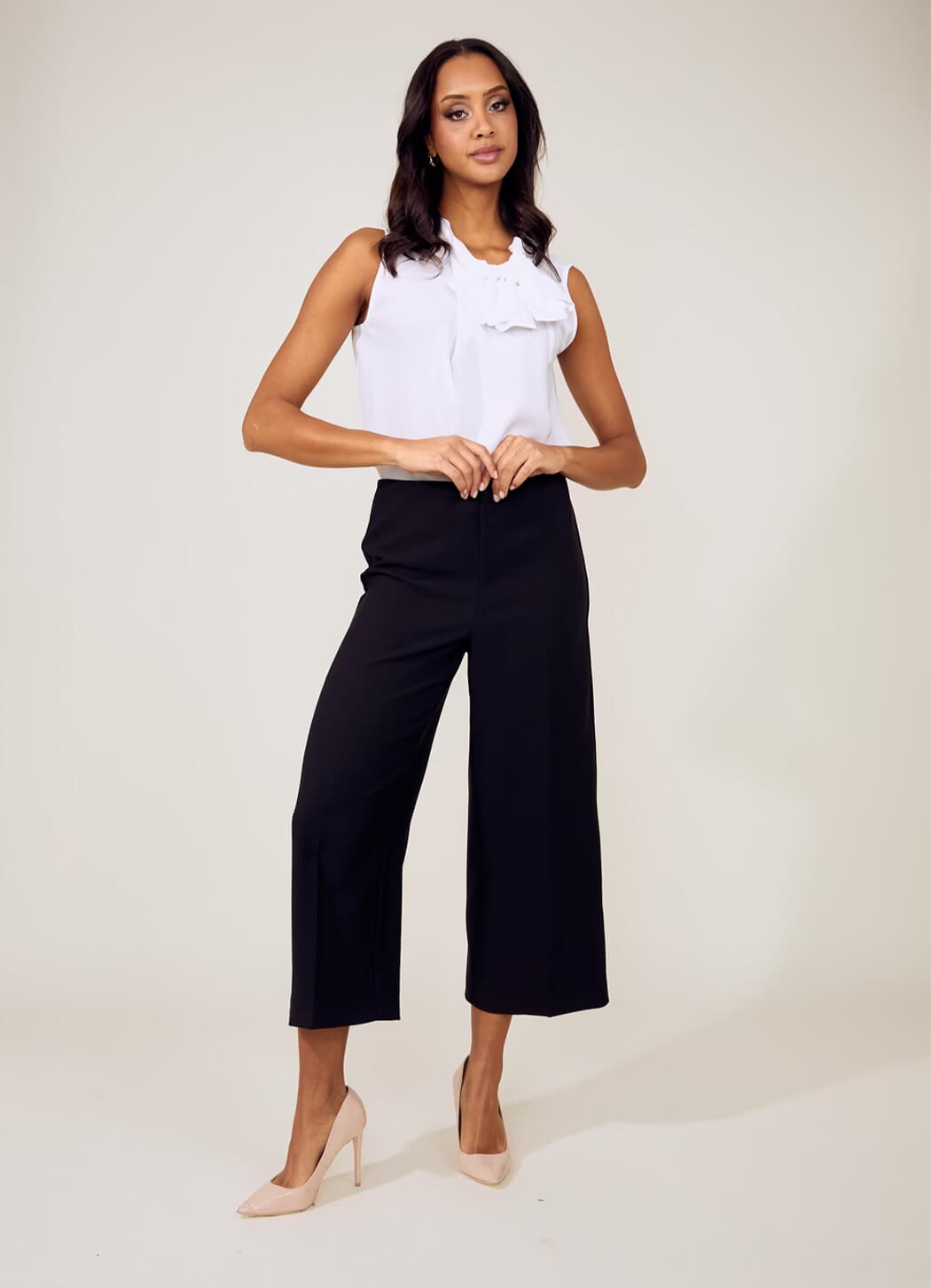 Joseph Ribkoff Lux Twill Pull-On Culotte Pants – Details Direct