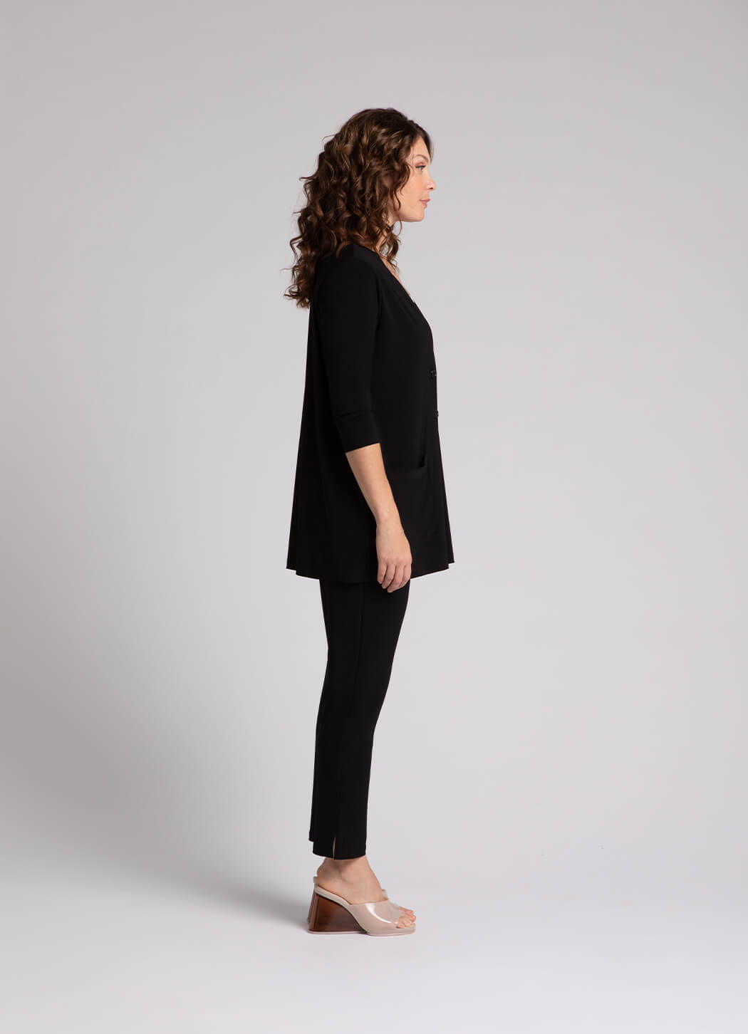 Sympli Classic Button Cardigan