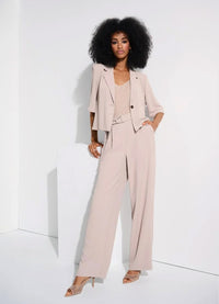 Joseph Ribkoff Wide-Leg Pull-On Pant with Belt