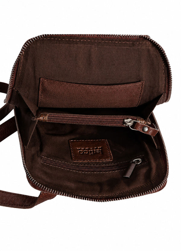 Latico Leathers Lucy Handcrafted Leather Crossbody