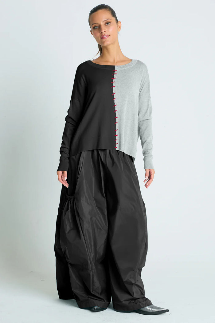 Planet 1/2 Whipped Stitched Sweater