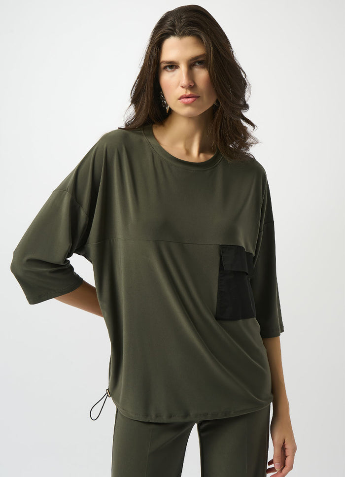 Joseph Ribkoff Casual Crew Neck Pullover