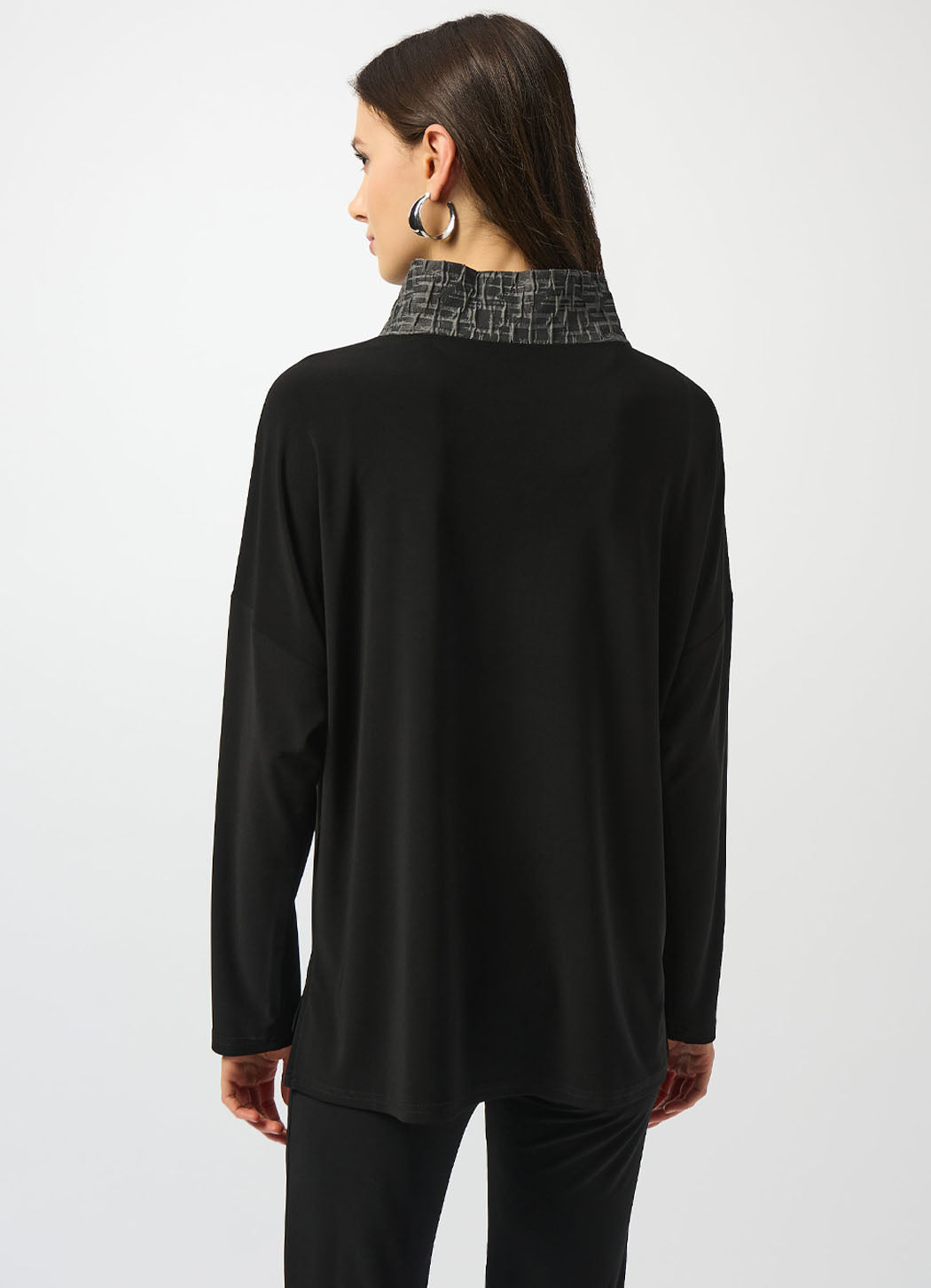 Joseph Ribkoff Mock Neck Pullover