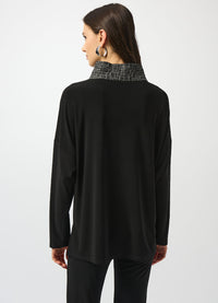 Joseph Ribkoff Mock Neck Pullover