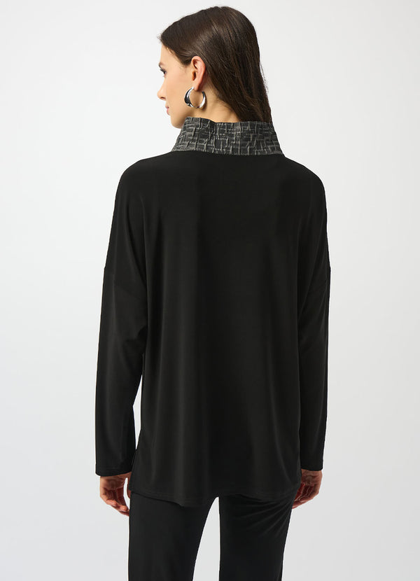 Joseph Ribkoff Mock Neck Pullover