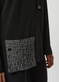 Joseph Ribkoff Mock Neck Pullover
