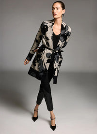 Joseph Ribkoff Open Front Sweater Jacket