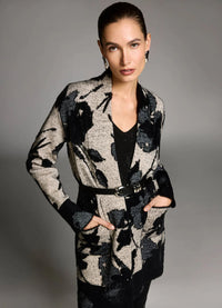 Joseph Ribkoff Open Front Sweater Jacket
