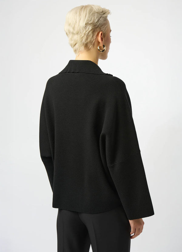 Joseph Ribkoff Zipped Turtleneck Sweater