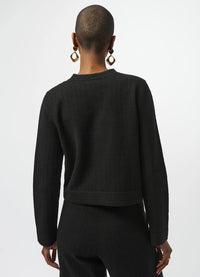 Joseph Ribkoff Jacquard Button Front Jacket