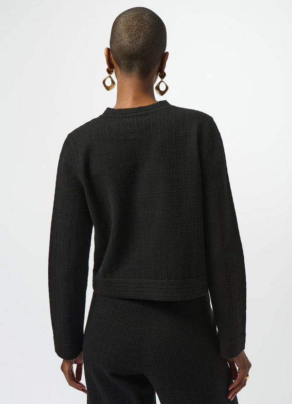 Joseph Ribkoff Jacquard Button Front Jacket