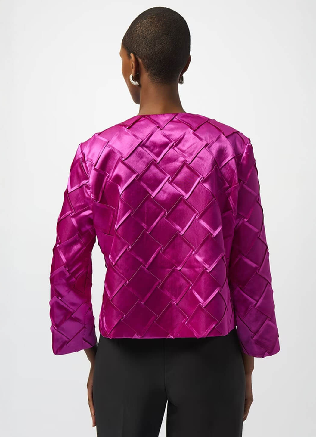 Joseph Ribkoff Textured Satin Jacket