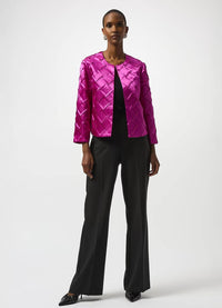 Joseph Ribkoff Textured Satin Jacket