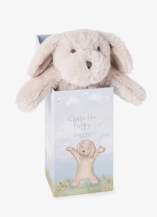 Elegant Baby Chase the Puppy Snuggler With Gift Box