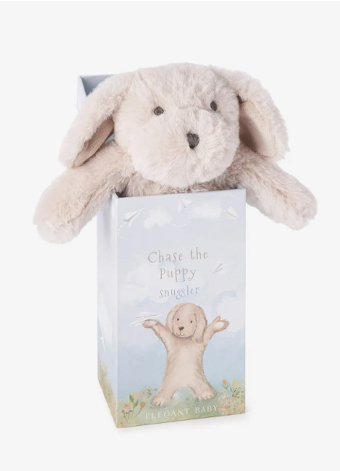 Elegant Baby Chase the Puppy Snuggler With Gift Box