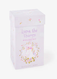 Elegant Baby Unicorn Snuggler With Gift Box