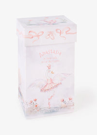 Elegant Baby Anastasia the Ballerina Swan Plush Toy With Gift Box