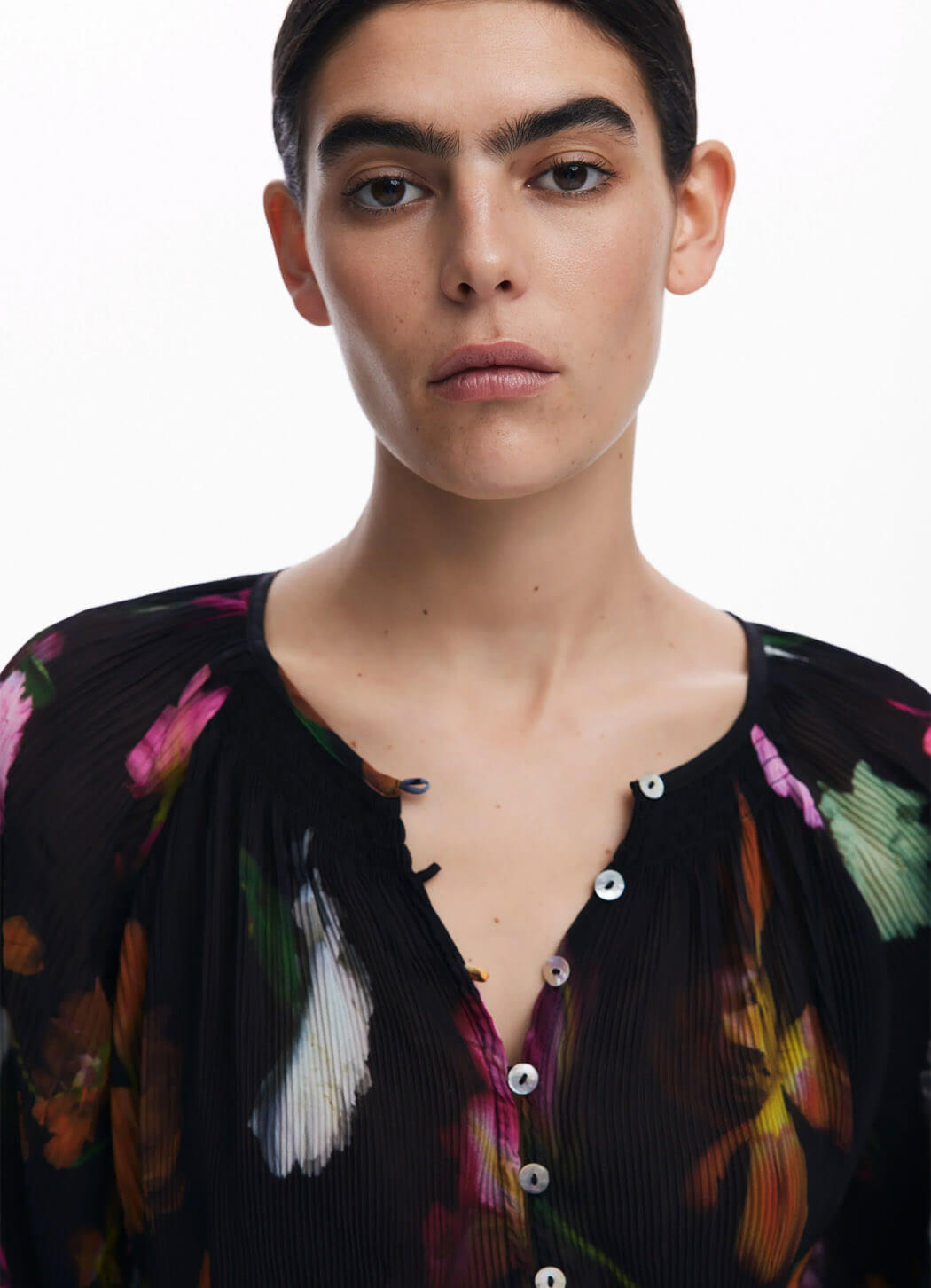 Desigual Floral Blouse