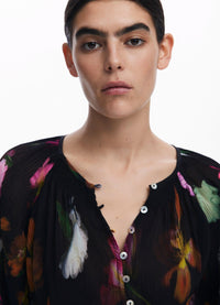 Desigual Floral Blouse