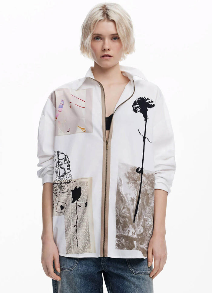 Desigual by M. Christian LaCroix Print Shirt