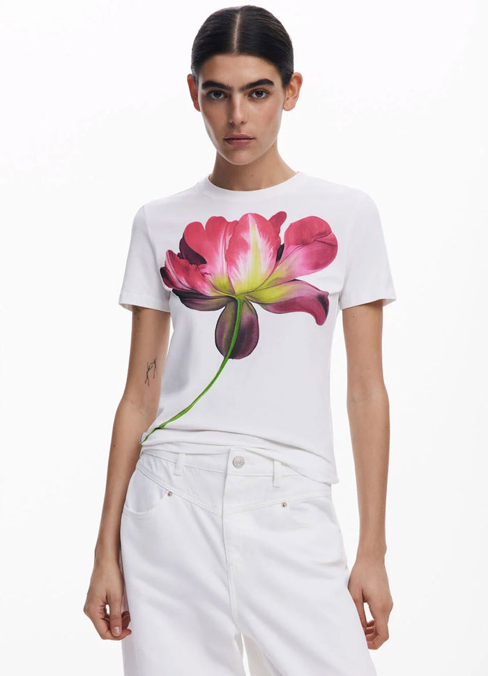 Desigual Flower Tee Shirt