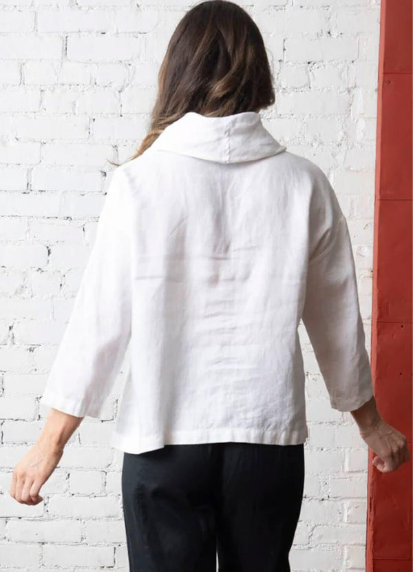 Olivia Seasonless Linen Stay Centered Cowl